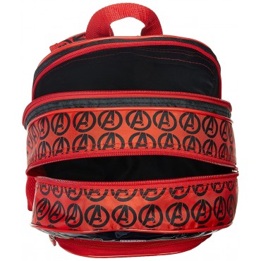 Avengers Red and Black School Bag 16 Inch